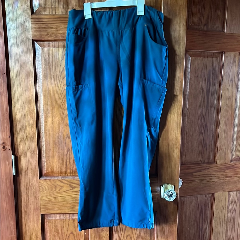 Cherokee Blue Cargo Pants Relaxed Fit